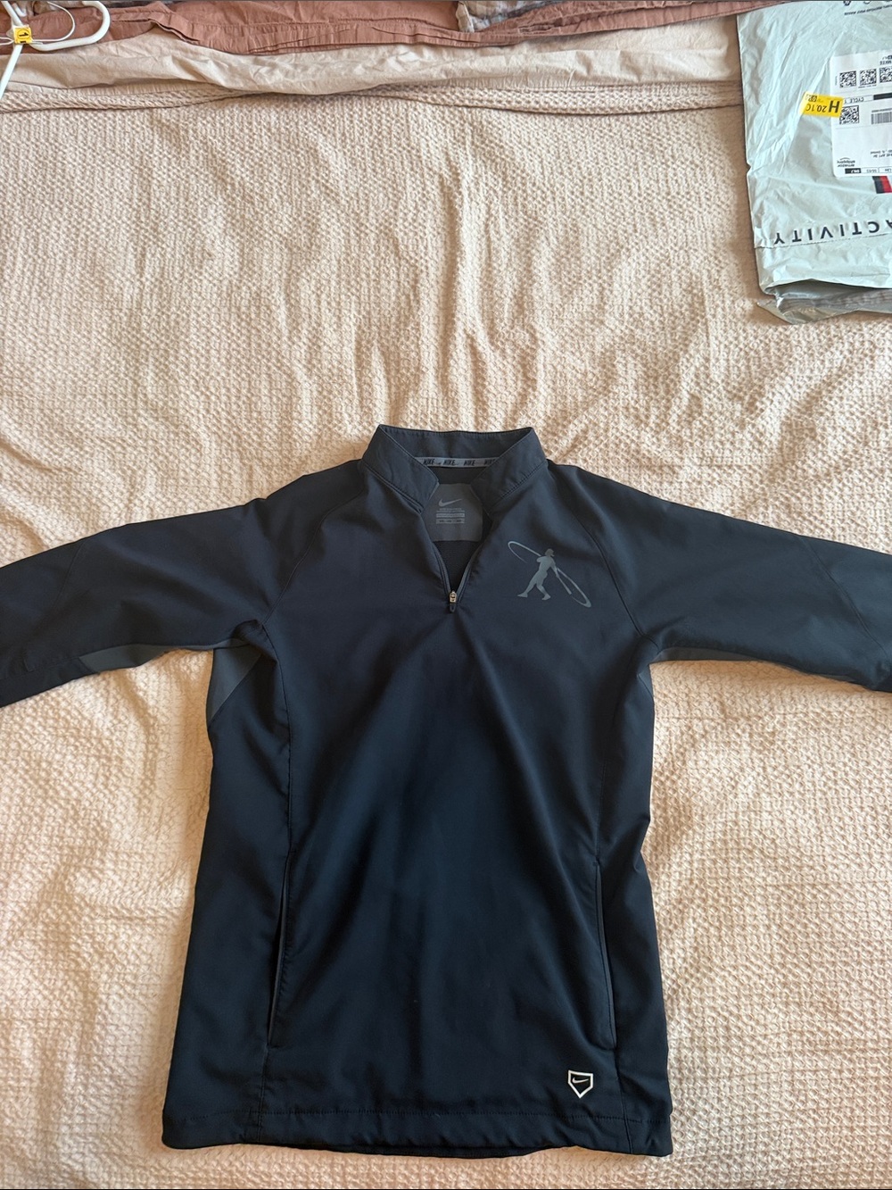 Nike Black Men's Performance Quarter-Zip Jacket